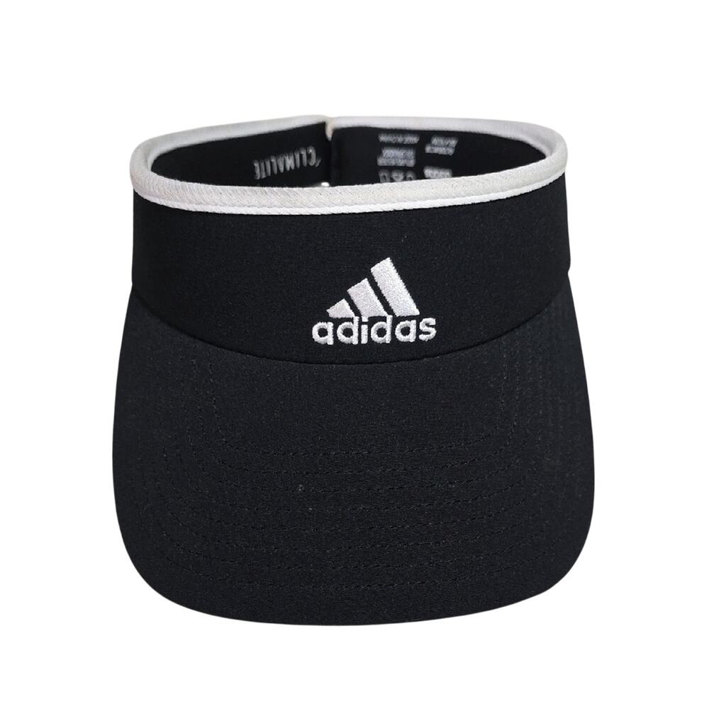Adidas Black and White Match Sun Visor